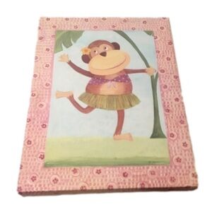 Monkey Hula Girl Wall Art 11x14